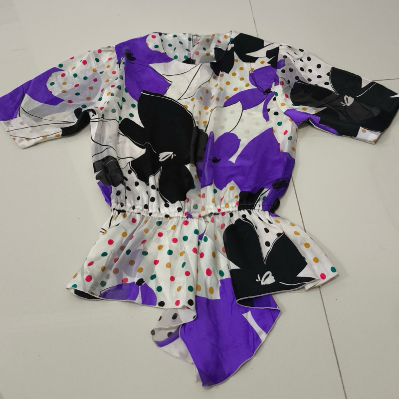 One Set Baju Kain Sutra Asli