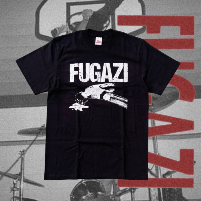 kaos band FUGAZI - HAMMER (FANMADE MERCH)