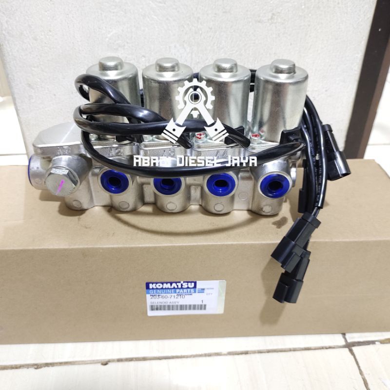 203-60-71210 Block Solenoid Assy Blok Selenoid Assy PC130-7 KOMATSU 2036071210