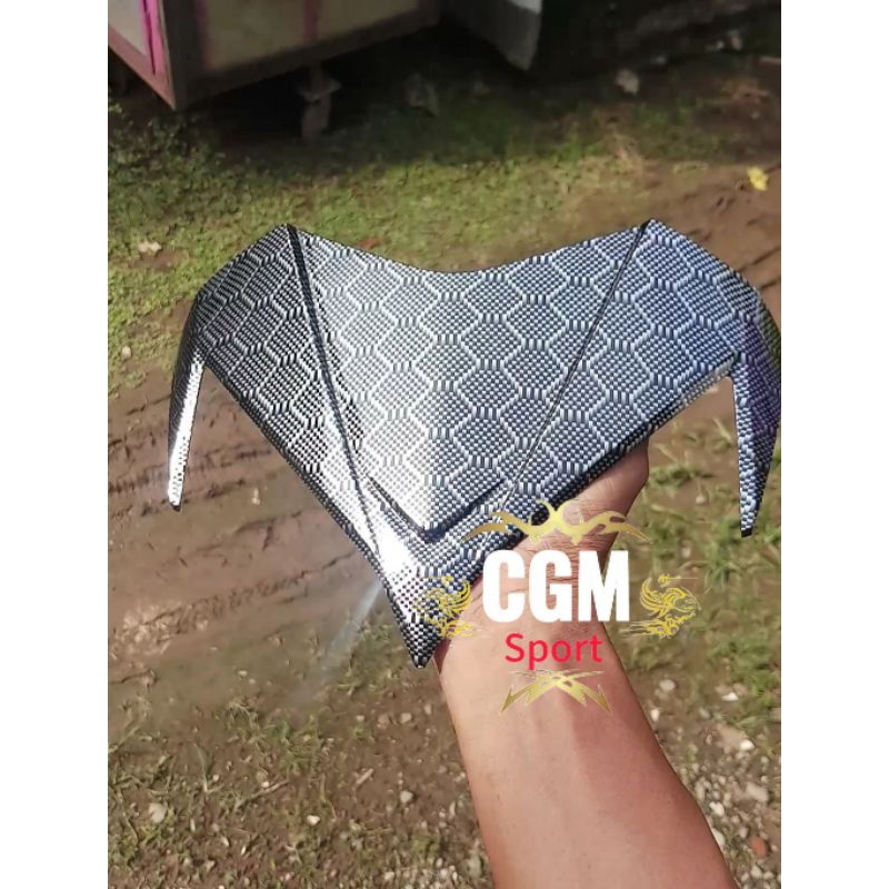 VISOR SUPRA 125 BATMAN CARBON WTP MOTIF HEXAGONAL