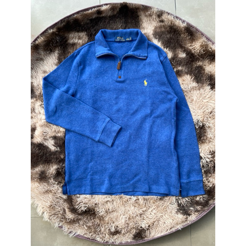 halfzip ralph lauren blue