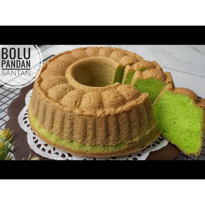 

bolu pandan santan kelapa bikin dadakan kalo ada order