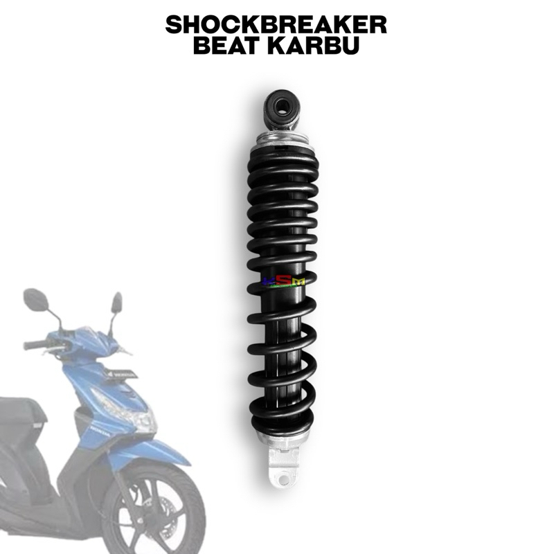 Shock Breaker Belakang BeAT Karbu Ori Copotan