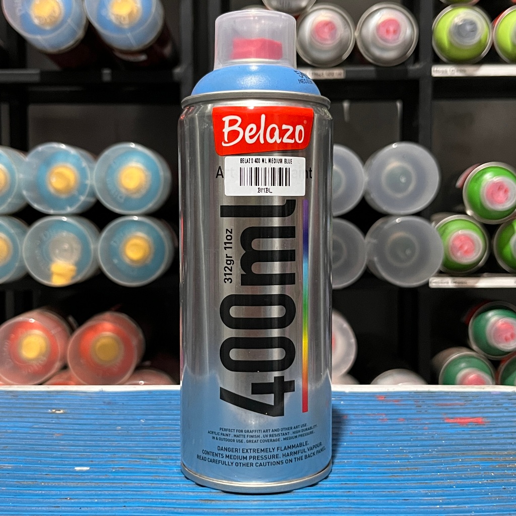 

Medium Blue - Belazo 400 ml - Spray Paint