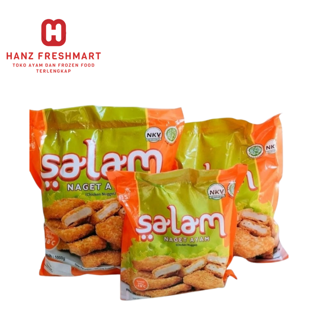 

Nugget Salam All Variant 250gr, 500gr & 1kg - Hanz Freshmart