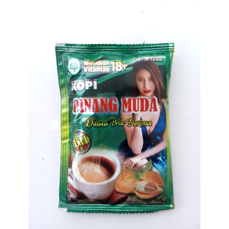 

1 Sachet Kopi Pinang Muda Untuk pria