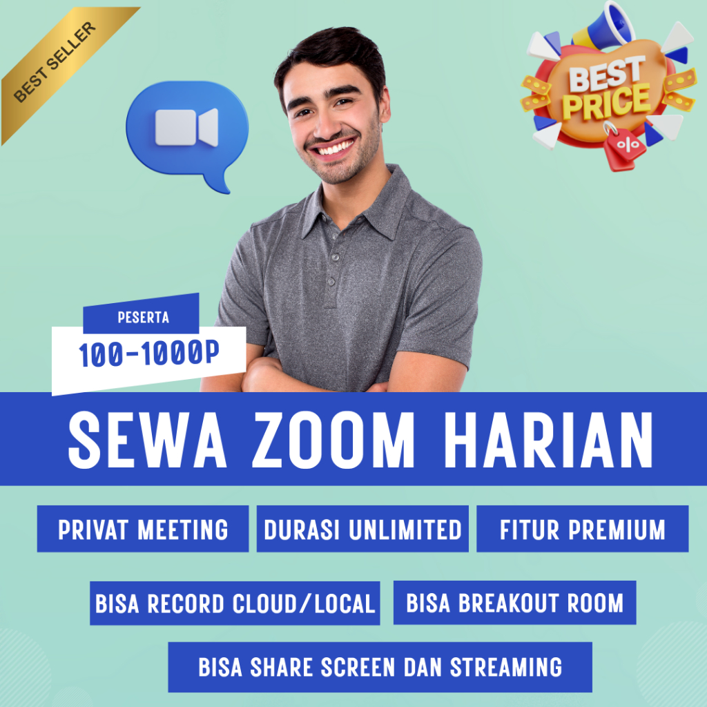Sewa Zoom Harian 100 300  Peserta Termurah dan Full Garansi