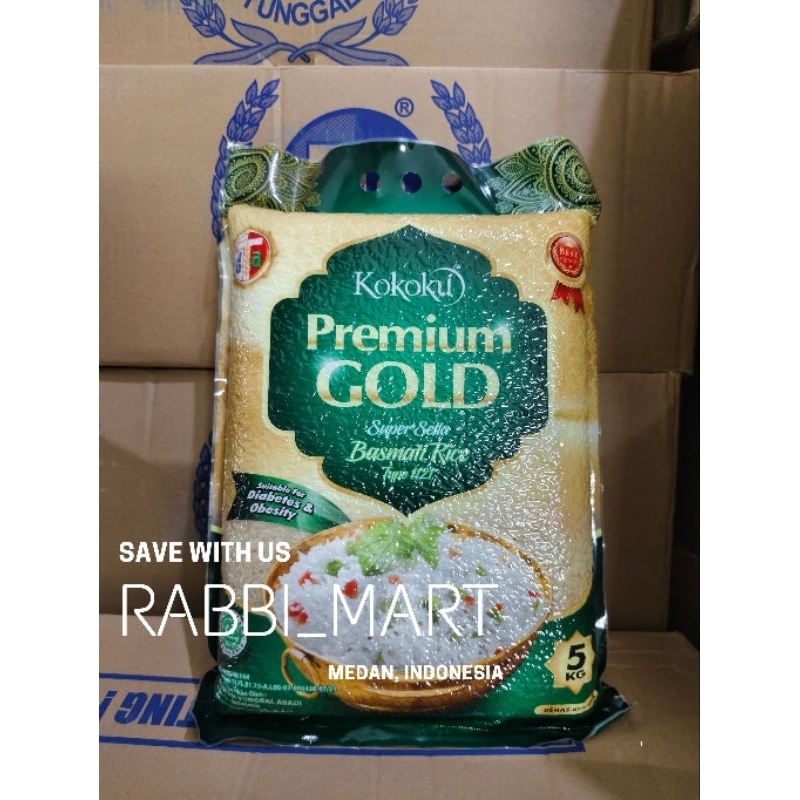 

Beras Super Sella Basmati Premium Gold Kokoku