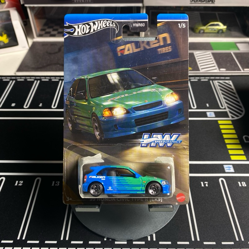 Hot Wheels '99 Honda Civic Type R (EK9)