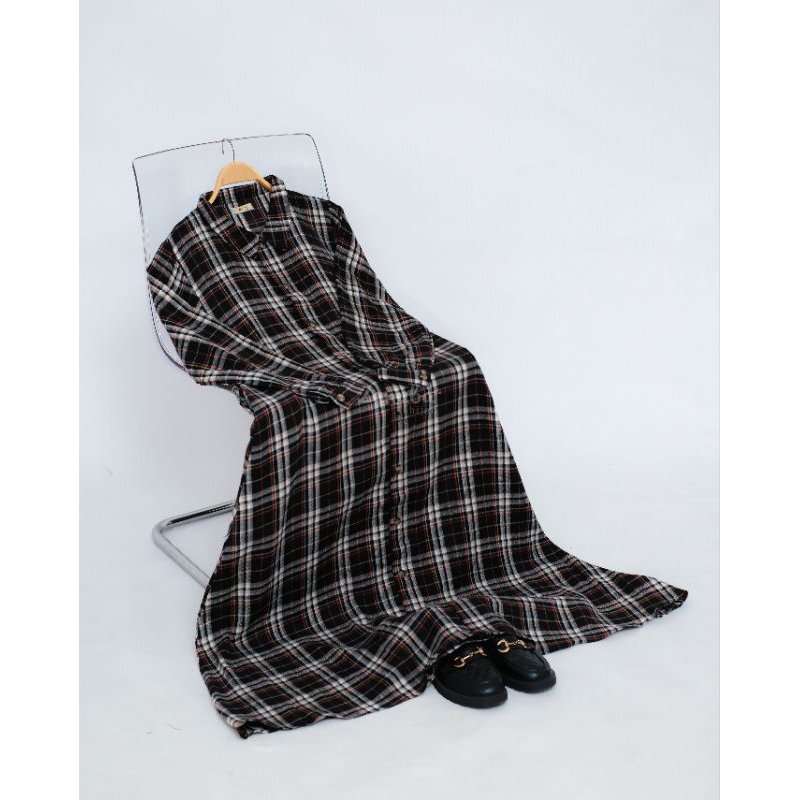 FLANELIA DRESS | KEMEJA ELFLANEL | ZANUBA HIJAB | ELZANJI | GAMIS MURAH PEKANBARU | KEMEJA MURAH PEK