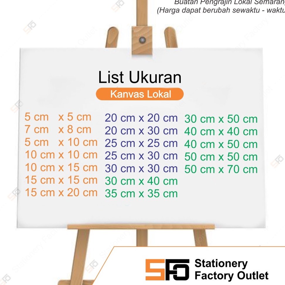 

KODE S94O kanvas lukis 4 x 5 cm SFO Semarang Official