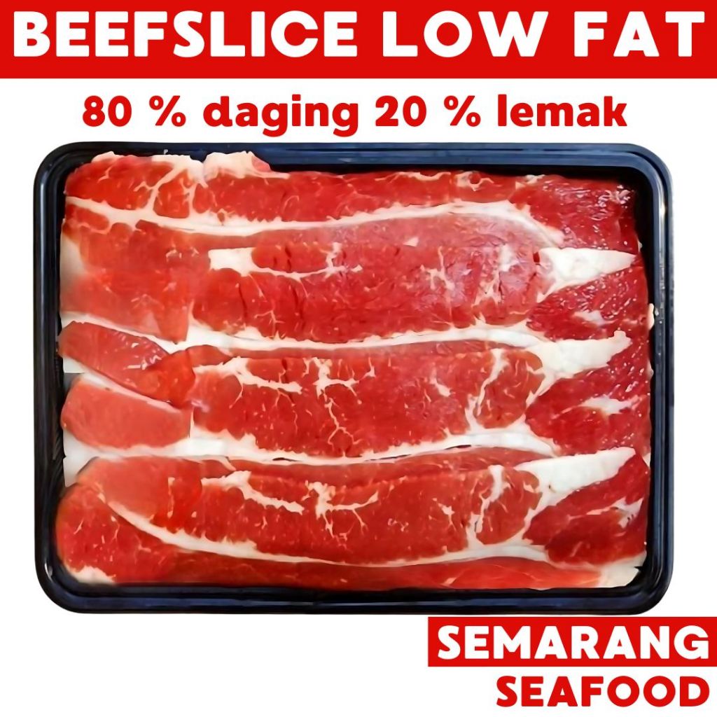 

Beef Slice Low Fat 500gr | Beef Semarang | Beef Sapi Segar Semarang | Beef Slice Fresh Semarang