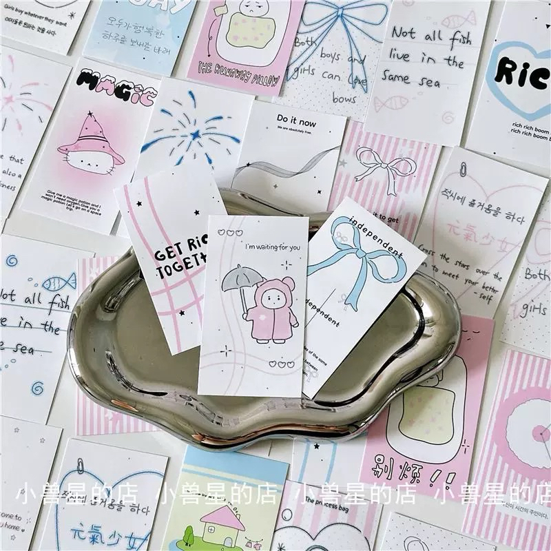 

chaeya things - 5 PCS Umbrella Pink Coquette Thank You Series Sealing Aesthetic Sticker Stiker Segel Lucu