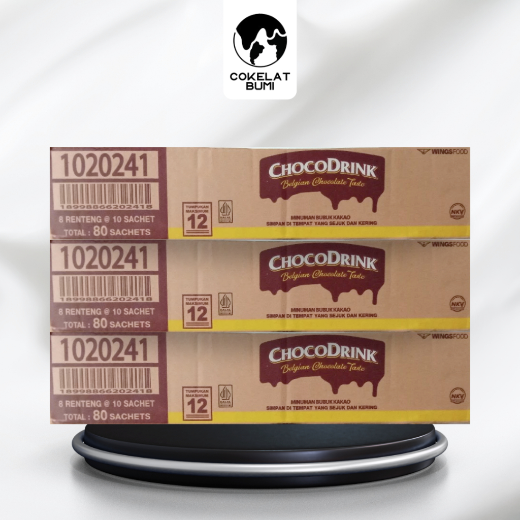 

Chocodrink Chocolate 1 Dus - 8 Renceng x 10 Pcs