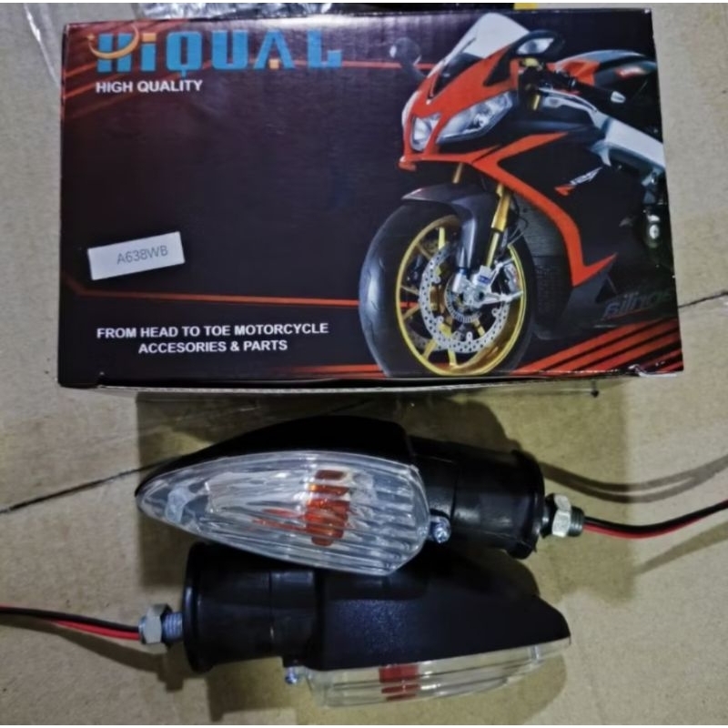 LAMPU Sen Sein Standar VIXION New MX King AEROX Baut Lampu Sein Variasi