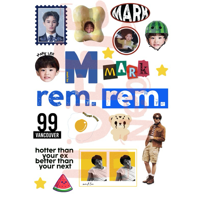 

Sticker NCT (Mark/Neo City)