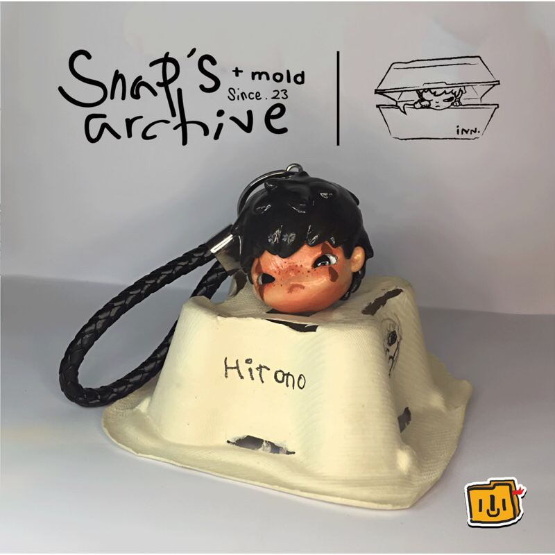 Hirono Keychain [ GANTUNGAN KUNCI ]