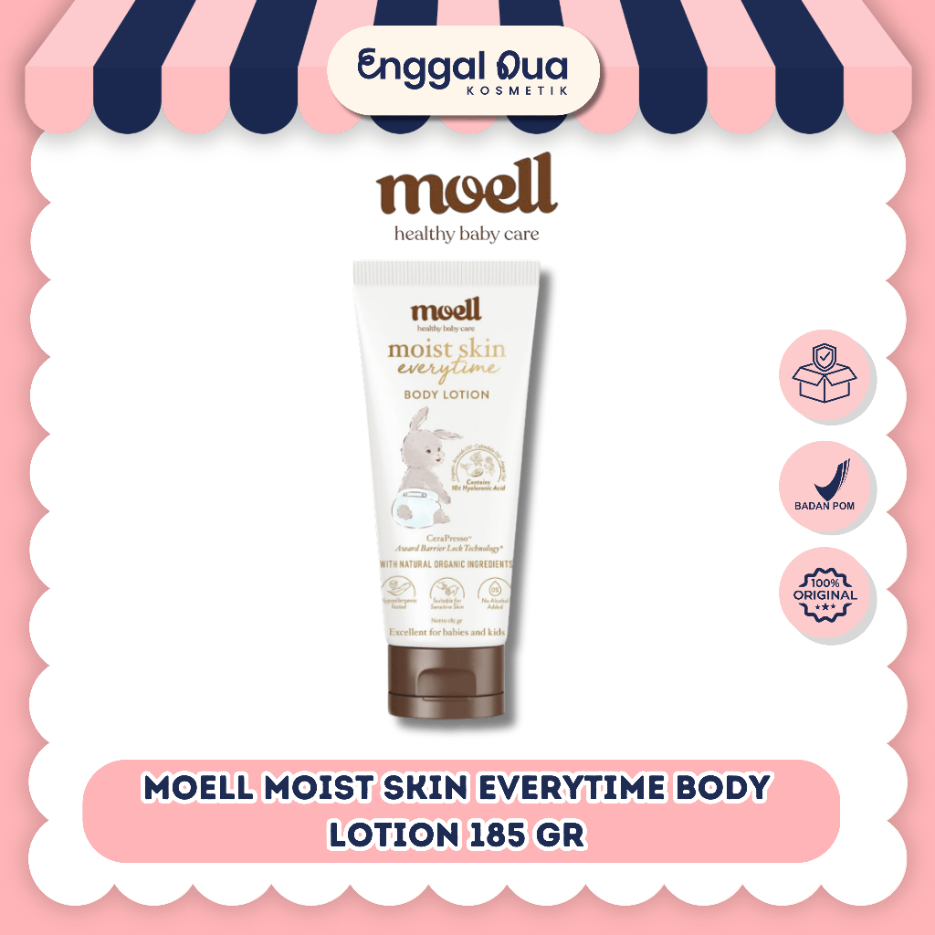 MOELL Body Lotion Bayi 185gr - Body Lotion