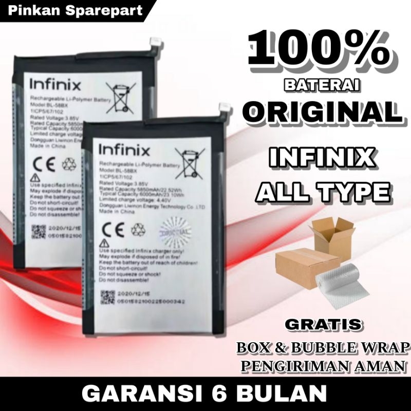 BATERAI BATERE BATRAI BATTERY BATU BATRE INFINIX HOT 5 6 7 8 9 9 PLAY 10 10 PLAY 11 11 PLAY 12 12