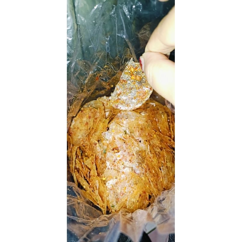 

Kripik kaca Pedas daun jeruk