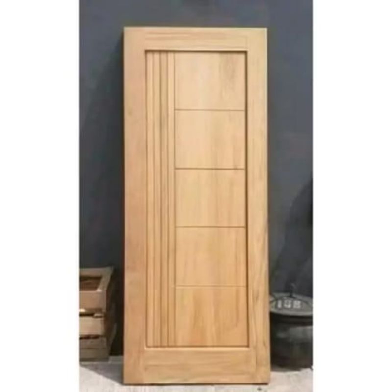 kusen pintu kayu jati putih