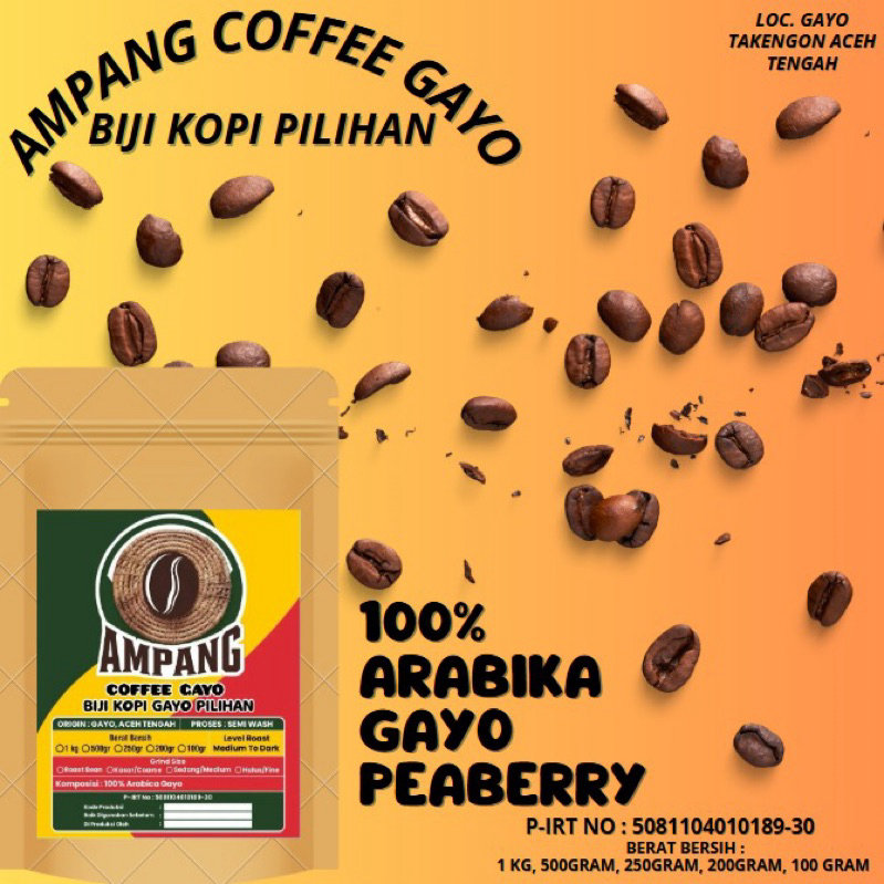 

KOPI GAYO SPECIALTY PEABERRY