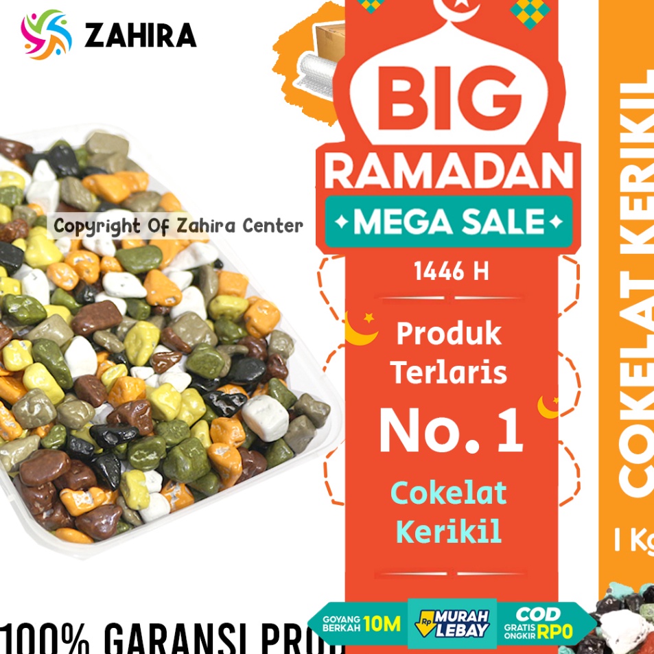 

Cokelat Kerikil Arab Premium 1Kg Stone Chocolate Rock Coklat SebagaI Mood Booster Oleh Haji Umroh