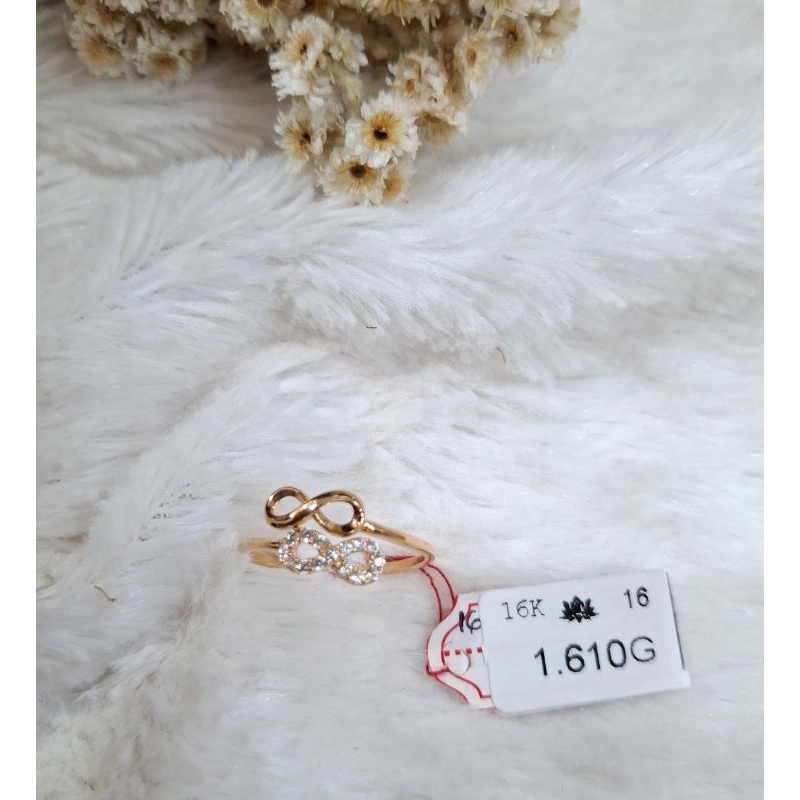 Cincin emas 70 infinity double