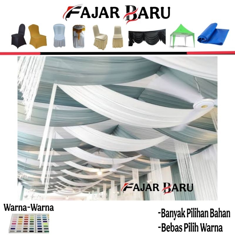 PLAFON TENDA PESTA SELENDANG 4X6