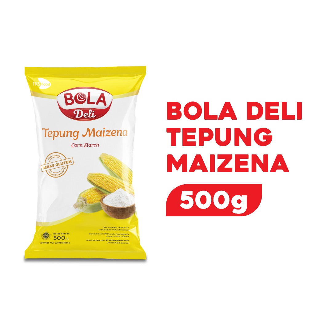 

BOLA Deli TEPUNG MAIZENA 500GR PREMIUM QUALITY