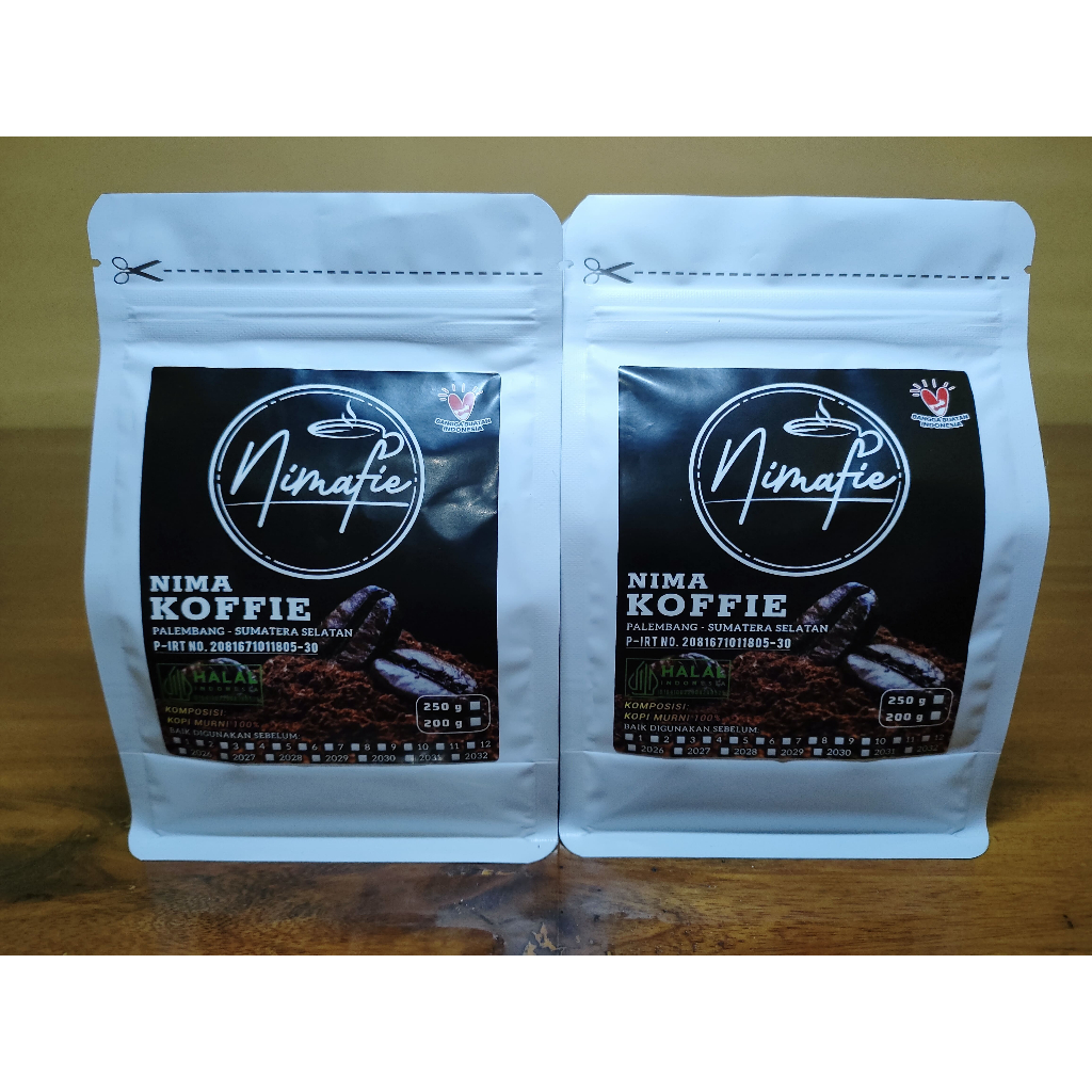 

Kopi Bubuk ROBUSTA 250 gram | Nimafie Khas Sumsel