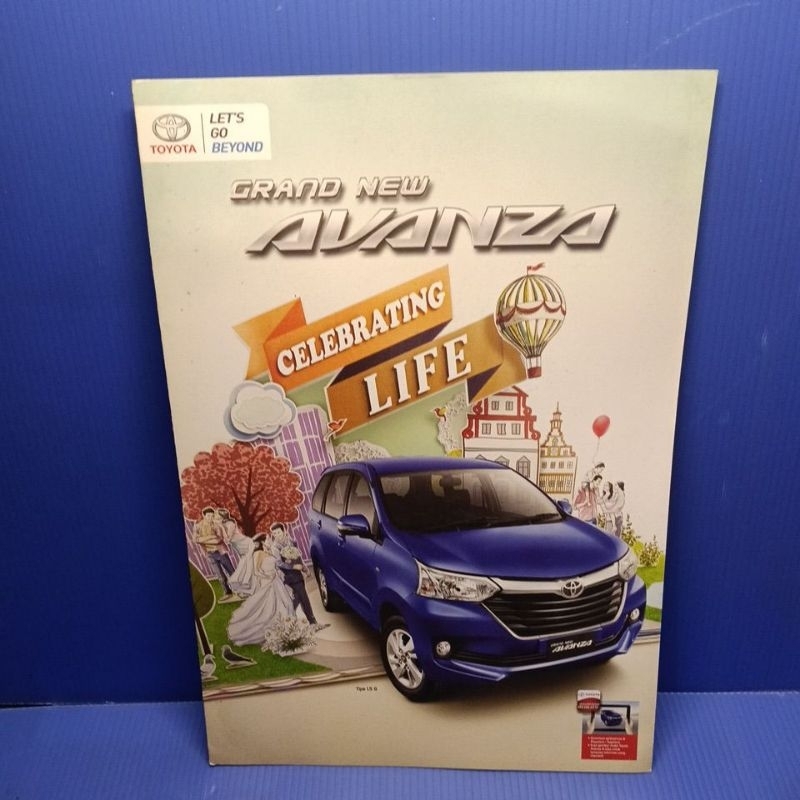 poster brosur leaflet Toyota new grand avanza