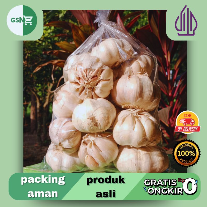 

BAWANG PUTIH kemasan 250 gr Termurah