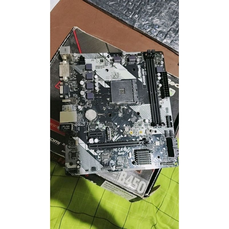 PAKET RYZEN 5 2600 + A320M + RAM 16GB am4 no intel