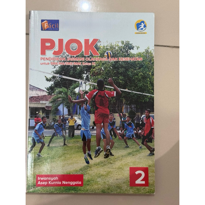 pjok buku kelas 11 facil irwansyah