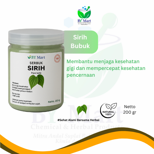 

BY KIMIA & HERBAL - Daun Sirih Bubuk Tanpa Campuran / Daun Sirih (250gr) (500gr) (1kg) Herbal Kesehatan Gigi