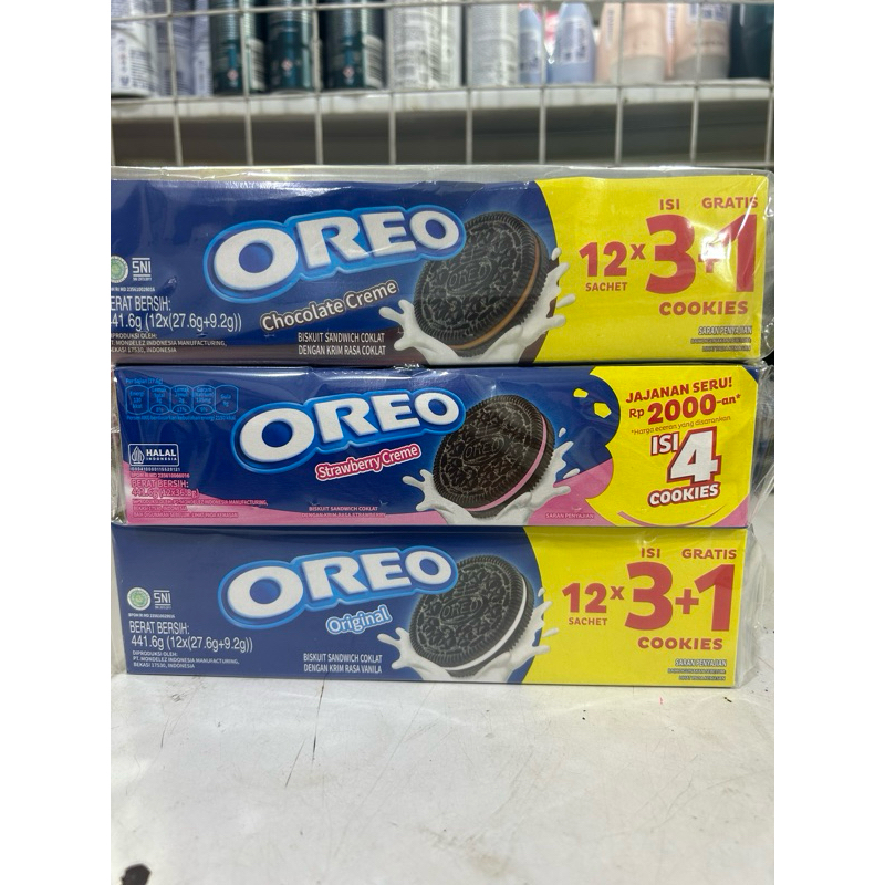 

Wafer Oreo 36.8 Gram isi 12 pcs
