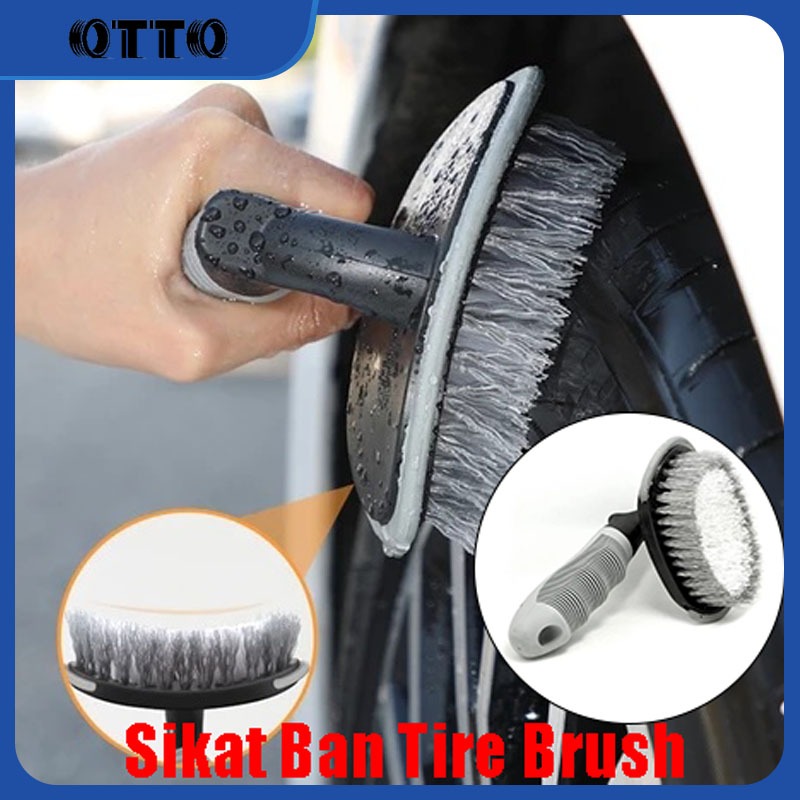 Sikat Velg Pembersih Mobil Pembersih Roda Mobil Motor Menyikat Velg Pelek T Shape / Sikat Pelek Mobi