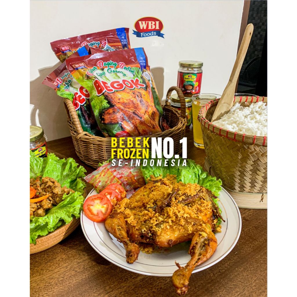 

BEGOK Ayam Goreng dan Bakar Utuh WBI Foods 400 gr