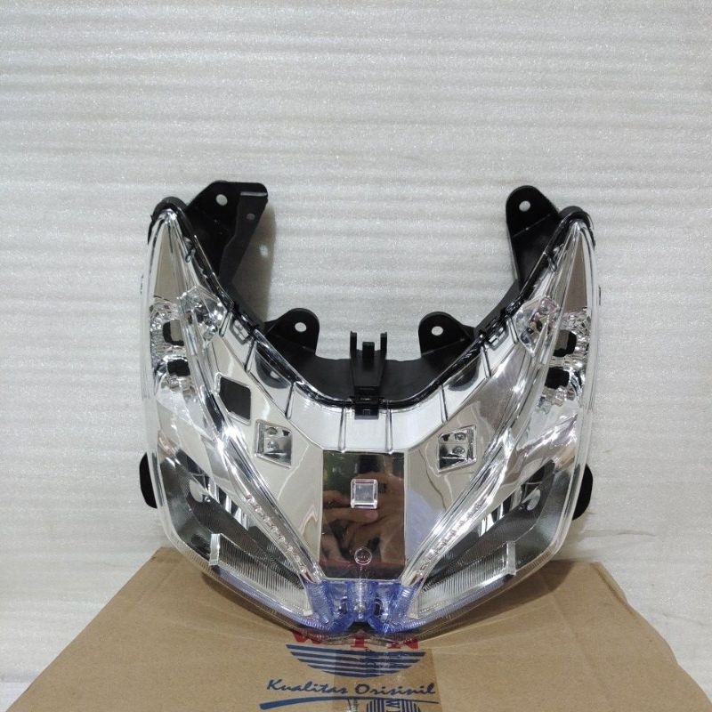 Lampu Depan Reflektor Honda Vario 110 FI Esp 2012 - 2014 + LED ( LAMPU DEPAN VARIO 110 FI ESP + LED 
