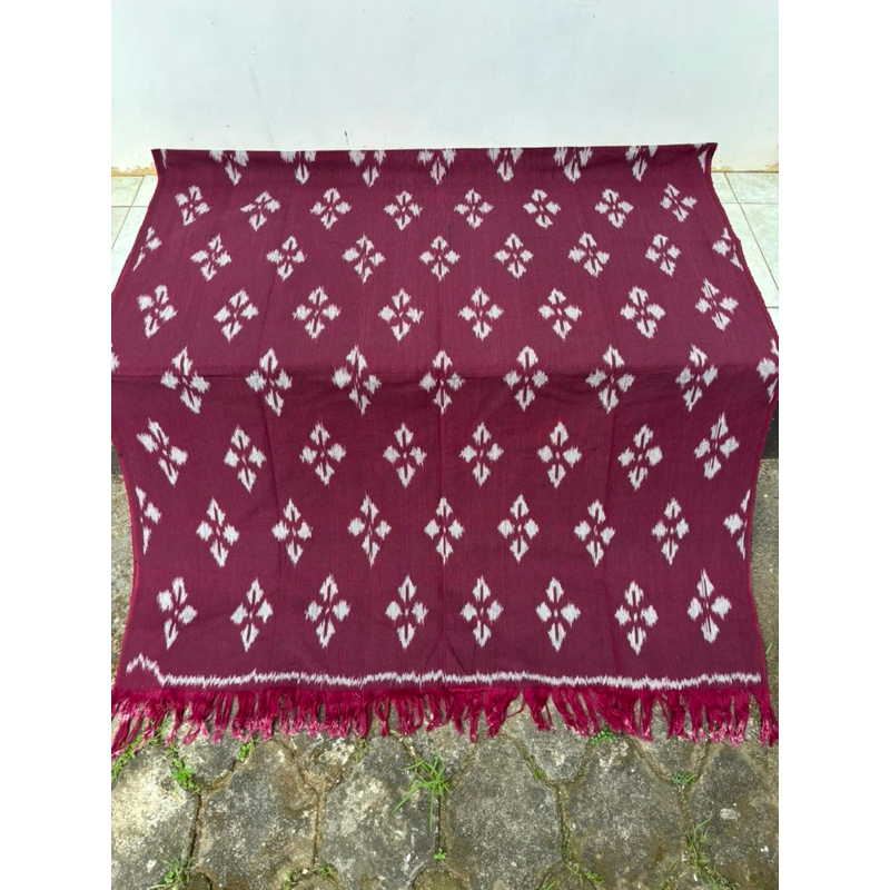 Tenun blangket halusan,ATBM(alat tenun bukan mesin)