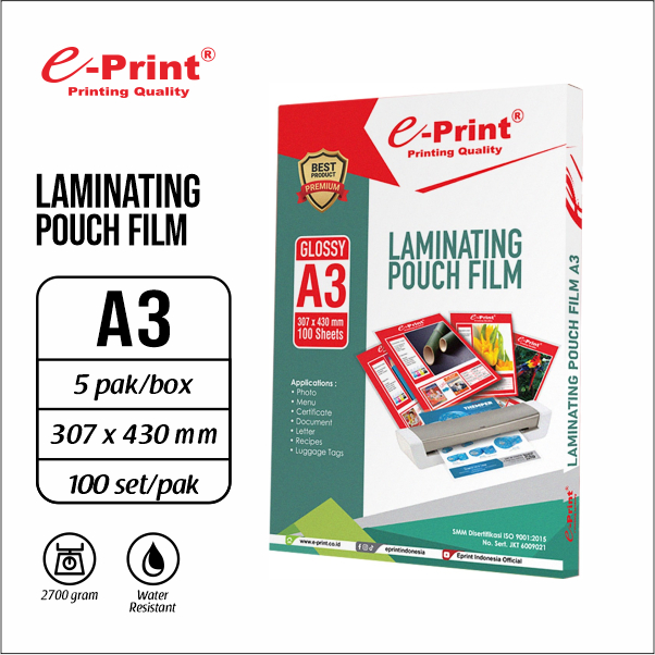 

e-Print Laminating Pouch A3 ECO