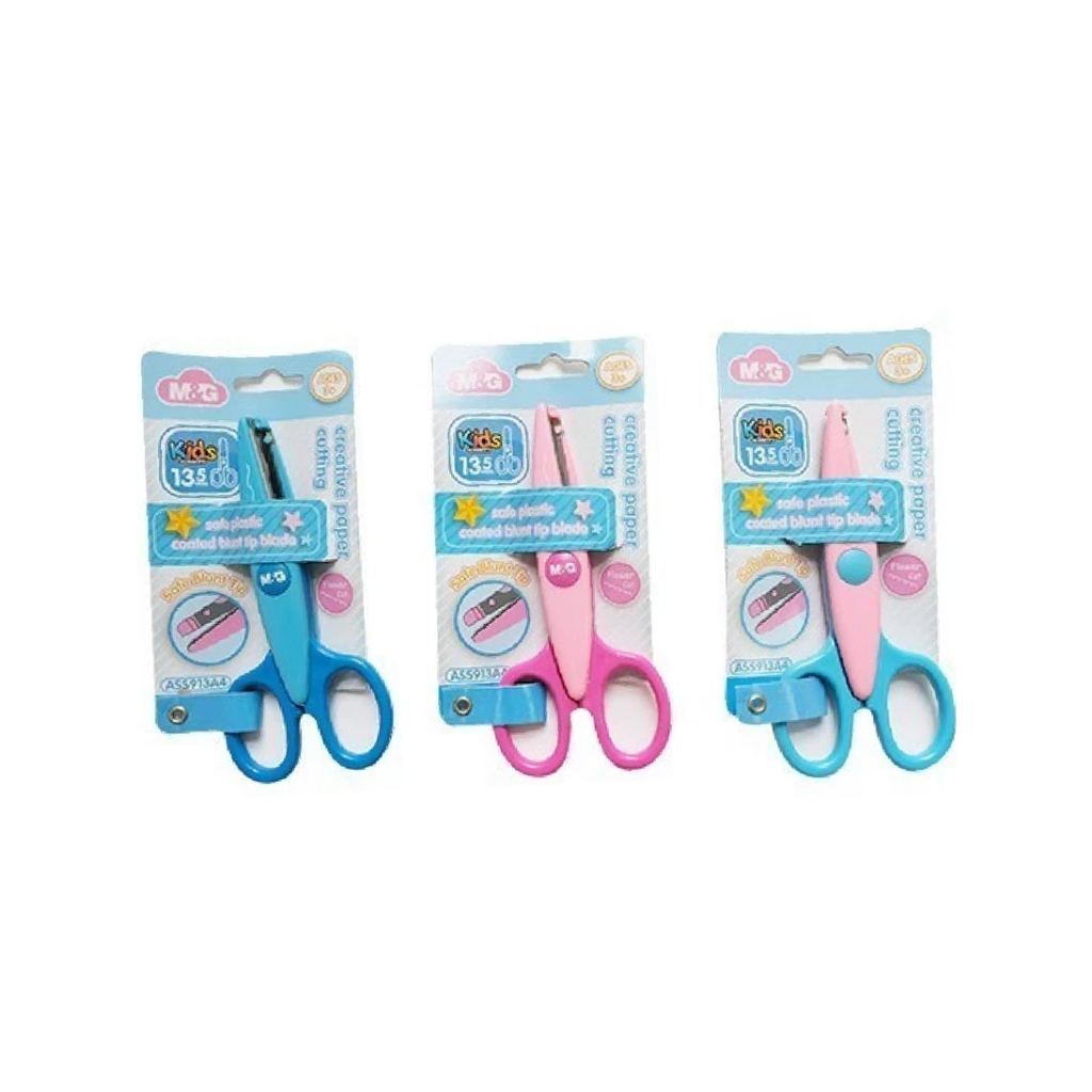 

M&G gunting gerigi/Kids Creative Craft Scissors 13.5mm - ASS913A4