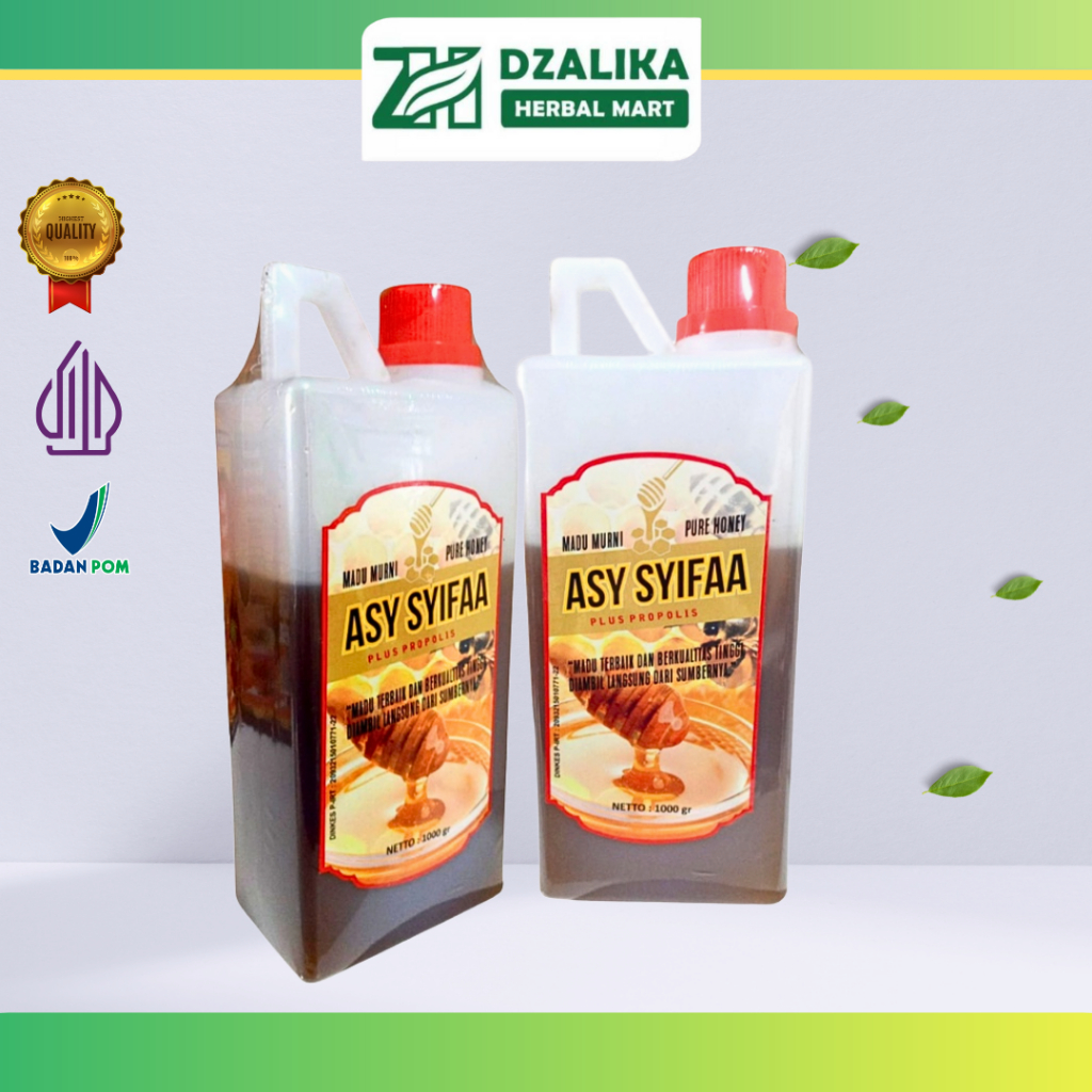 

MADU MURNI PURE HONEY ASYIFA 1KG | MADU MURNI HUTAN KALIMANTAN BEST SELLER IMUNITAS PENYEMBUHAN
