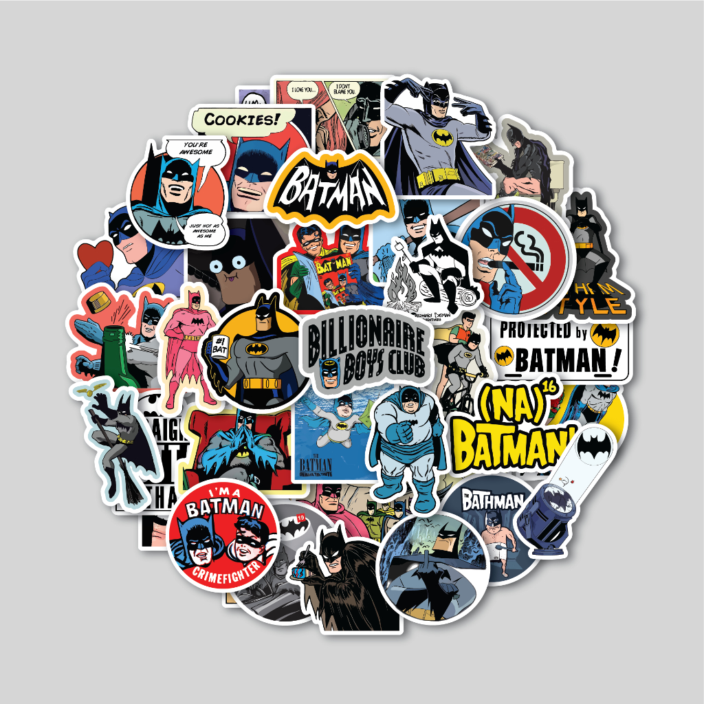 

STICKER PACK BATMAN FUNNY MEME | STICKER TUMBLR | STIKER LAPTOP KOPER HELM