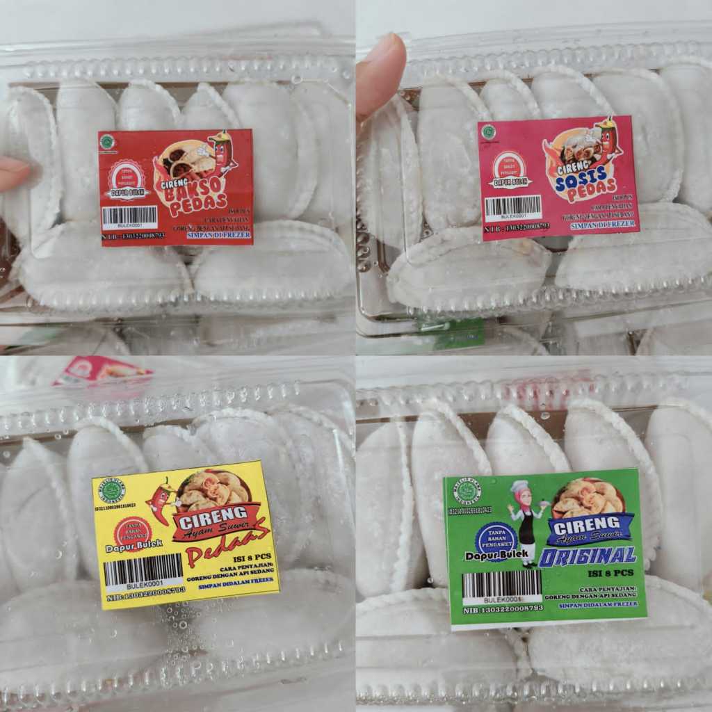 

CIRENG AYAM SUWIR, BAKSO & SOSIS ISI 8 Halal Frozen Food