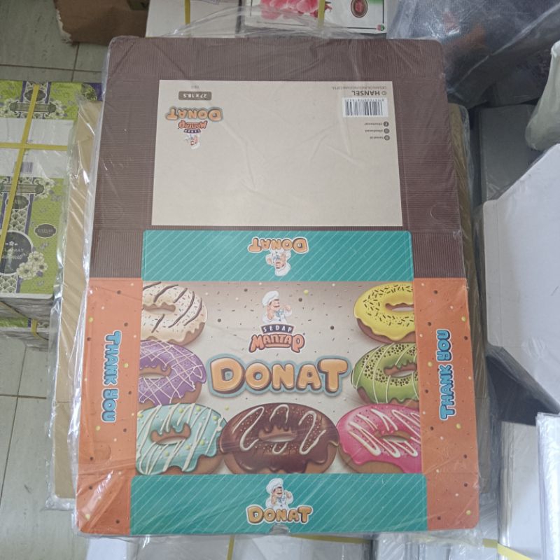 

kotak donat isi 6