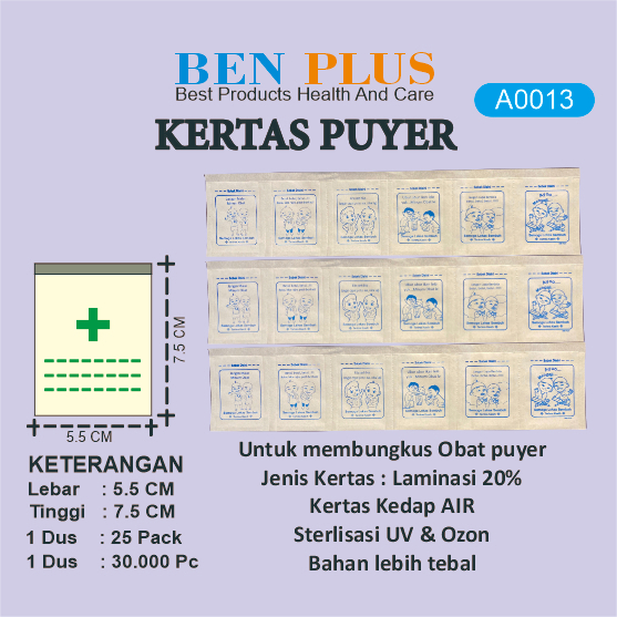 kertas puyer kartun dora warna biru
