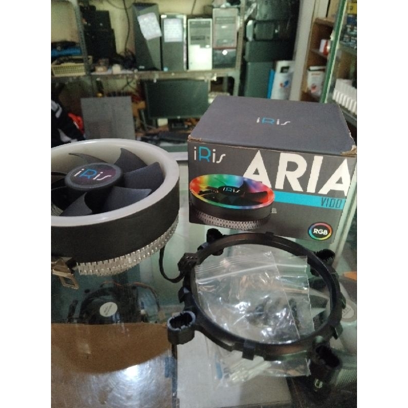 CPU FAN COOLER RGB | iRis ARIA RGB V100