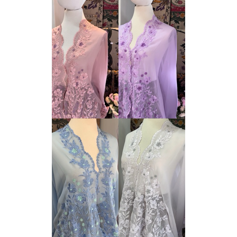 Material Kain Bordir untuk Kebaya Bukan Baju Jadi